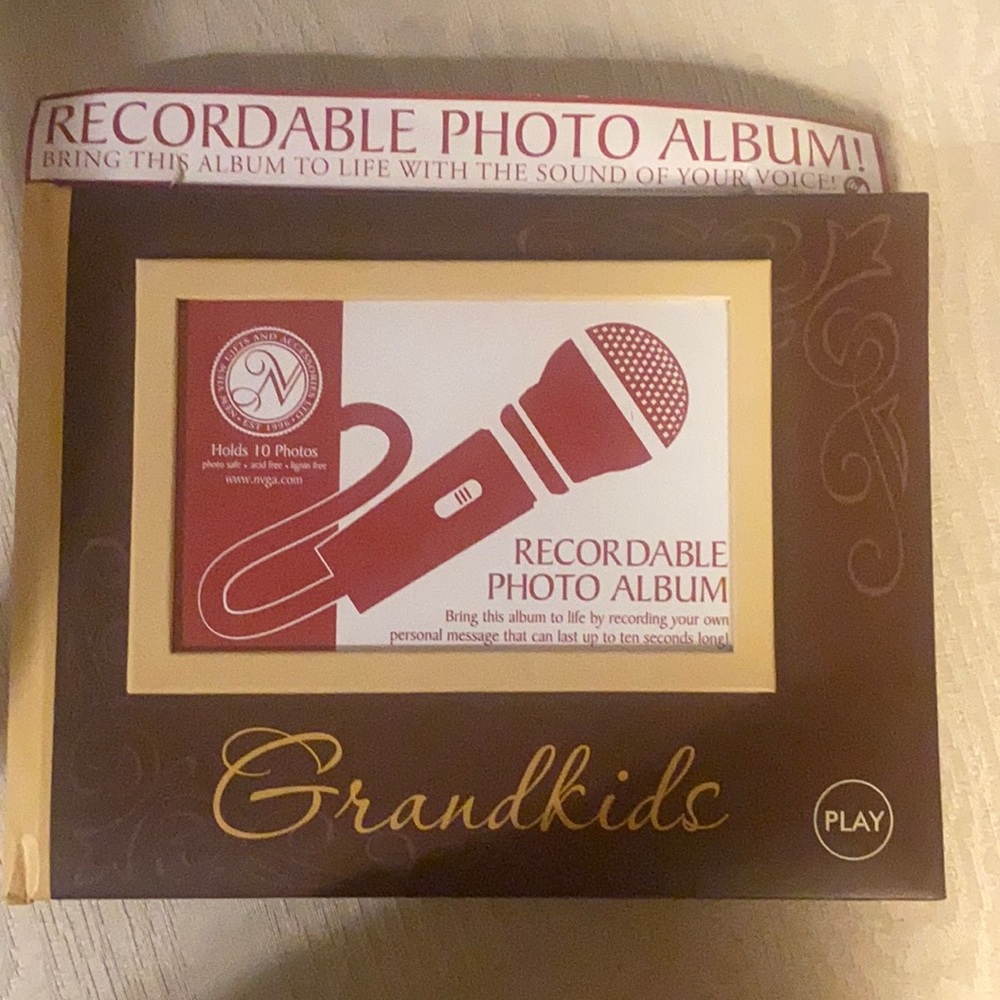Recordable photo album grandkids 9Xx7L